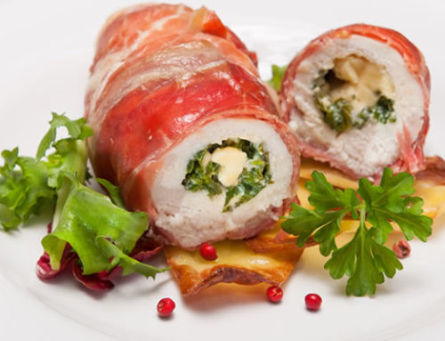 Ham Antico Borgo d’Anselmi Conti and Chicken Roll